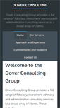 Mobile Screenshot of dover-consulting.com